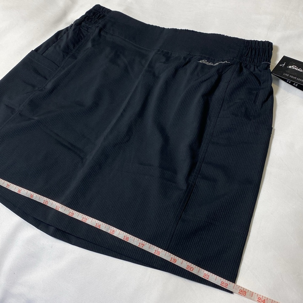 NWT Eddie Bauer Everyday Active Woven Stripe Skirt - Picture 14 of 16